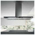 Elica Top Sense Island IXBL/F/120X60 Cappa aspirante a isola Nero, Stainless steel A
