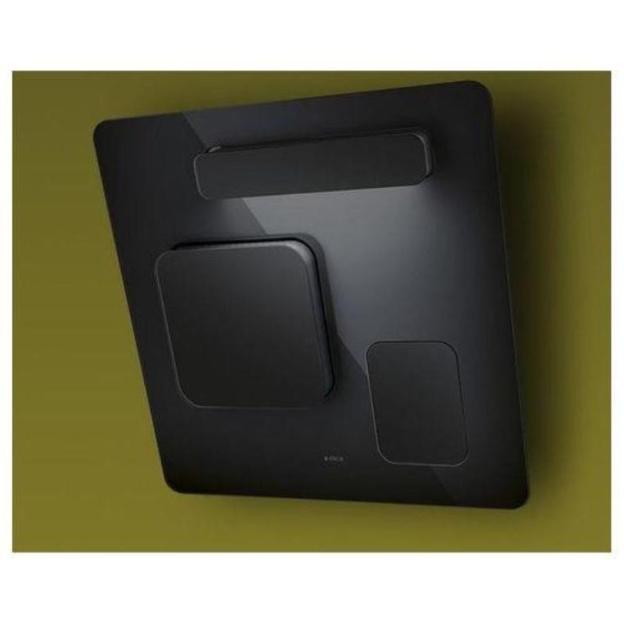 Elica Feel Cappa aspirante a parete Nero 700 m³/h