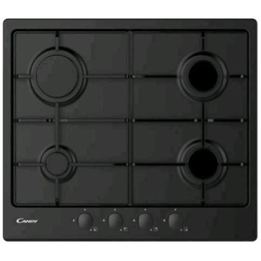 Candy Idea CHW6BRBB Nero Da incasso 60 cm Gas 4 Fornello(i)