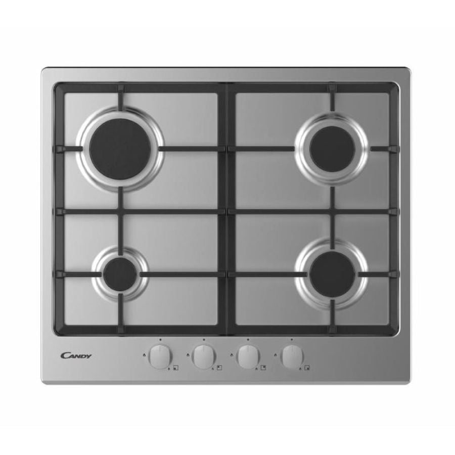 Candy Idea CHG6BRX Stainless steel Da incasso 60 cm Gas 4 Fornello(i)