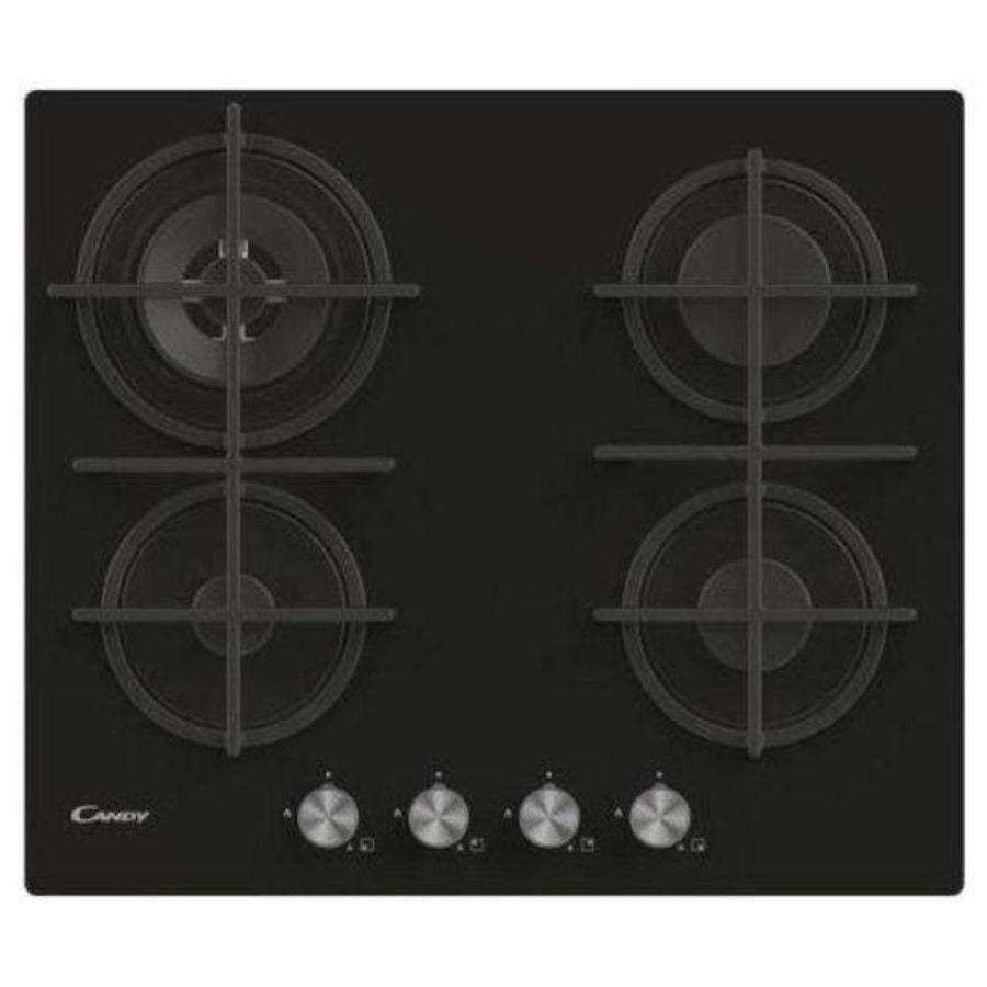 Candy Moderna CVG6BR4WPB Nero Da incasso 59 cm Gas 4 Fornello(i)