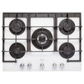 Elleci Quadro 70 Bianco Da incasso 70 cm Gas 5 Fornello(i)