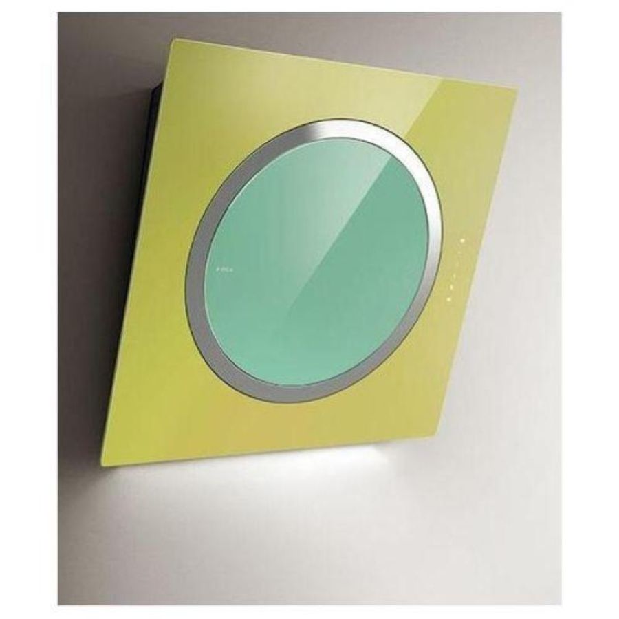 Elica OM Air Pop/F/75 Cappa aspirante a parete Verde, Giallo 625 m³/h
