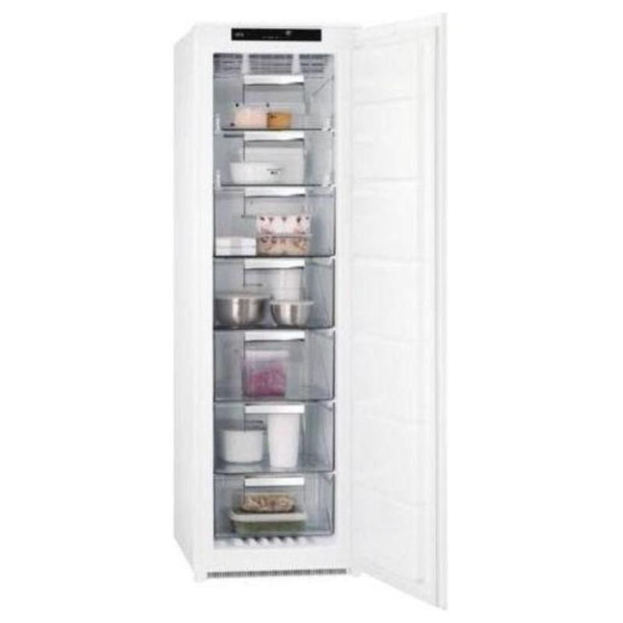 AEG ABE818F6NS Congelatore verticale Da incasso 204 L F Bianco