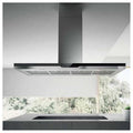 Elica Top Sense IXBL/F/60 Cappa aspirante a parete Nero, Stainless steel A
