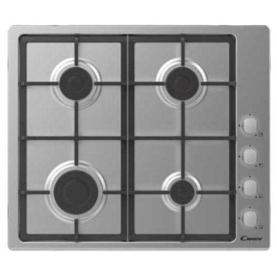 Candy Idea CHG6LX Stainless steel Da incasso 60 cm Gas 4 Fornello(i)