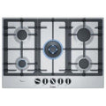 Bosch Serie 6 PCQ7A5B90 piano cottura Stainless steel Da incasso Gas 5 Fornello(i)
