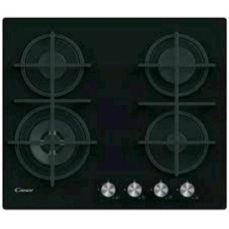 Candy CDK6GF4WEKB Nero Da incasso 59.5 cm Gas 4 Fornello(i)
