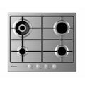 Candy Idea CHW6BR4WX Stainless steel Da incasso Gas 4 Fornello(i)
